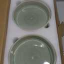 GBHOME 7.5'' Stoneware Pasta Bowls, Serving Bowls Set of 6 for Kitchen, Double Reactive Glaze Bowls for Fruit, Pasta, Salad, Oatmeal, Meal, Microwave Safe (6 pcs)