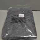 PLEASOR Front Door Mat, Absorbent Dirt Trapper Welcome Door mat Indoor, Non Slip Machine Washable Entryway Rug, Low Profile Doormat, Dog Door Mat for Muddy Paws and Shoes, 32x47, Grey