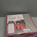 Christmas Ornament Storage Container, Box Stores Up to 54, Adjustable Dividers, Large Organizer Bin to Protect and Store Holiday Decor (Red)