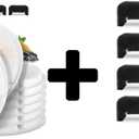 Pack of 8 + Pack of 4 Pet Fountain Filters and Pack of 8 Sponges
