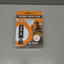 Personal Straw Water Filter to purify Water, Emergency Water Straws Portable Gear for Hiking, Camping, Travel, Fishing, Outing and Emergency Preparedness （4 Water Filters + 2 Filter Cartridges）