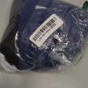 Men's Compression Shirt. Size Medium, White/Navy Blue/ Black