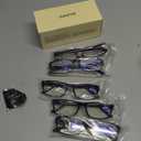 Gaoye 1.5 Professional Reading Glasses for All Day - Computer Readers with Blue Light Protection - Value Pack