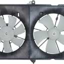 TYC 620690 Cooling Fan Assembly Compatible with 2003-2007 Honda Accord, Black