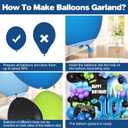 10th Birthday Video Game Balloons Arch, 10th Party Balloons Garland Kit 10th Birthday Supplies with Blue Number 10 Balloon Game Foil Balloons for 10 Year Old Teens Boys Decor