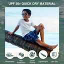 Kanu Surf Boys' Barracuda Quick Dry UPF 50+ Beach Swim Trunk (4T, Flex Navy)