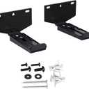 ECHOGEAR Soundbar Wall Mount Bracket - Works with All Soundbars Including Samsung, Vizio, LG, & More - Depth Adjustable for Dolby Atmos Soundbars