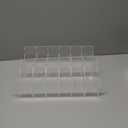 Acrylic Belt Case for Multiple Belt Organization Tangles and Saving Space in Closet Belt Organizers, 2 Pack