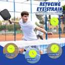 Pro-Grade 40-Hole One-Piece Outdoor Pickleball Balls 3/4/12 Pack - Pro-Player Tested with Wind-Resistant Design, High-Visibility & 300+ Hit Durability for Competitive Play
