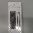 Smart Wireless Meat Thermometer Digital, 2 Probes, Advanced Bluetooth Food Thermometer for Cooking, IP67, Real-Time Monitoring & Smart Alerts with APP for BBQ, Grill, Oven, Smoker, Kitchen Gifts (Black)