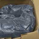 Cooling Contour Pillow for Side and Back Hot Sleepers Curved Memory Foam Pillow for Neck and Shoulder Pain Relief - Adjustable Shredded Memory Foam with Washable Cover Black Queen Size (Black Quilt-like Crescent)