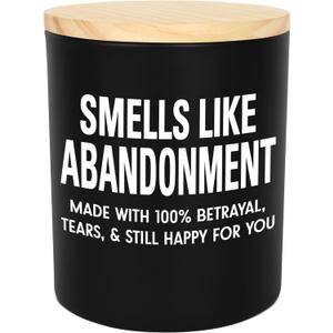 Christmas Farewell Gifts for Coworkers - Long Lasting Vanilla Lavender Scented Candle 10oz - Funny Retirement Going Away Coworker Leaving Gifts for Men Women Friends Boss