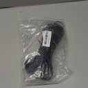 Window Screen Spline, 0.125" x 100' Replacement Round Black Window Screen Retainer Spline, Window Screen Repair