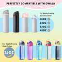 NTIERA Replacement Lid for Owala Freesip,Compatible with Owala Freesip Water Bottle 16oz 24oz 32oz 40oz,Premium Replacement Accessories for Owala Cap,Leakproof,BPA Free, Large