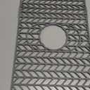 Sink Protectors for Kitchen Sink 12" 13" 16" 18" 19" 24" 26" 28" 29" 30" Silicone Sink mat| Silicone Kitchen Sink Mat Grid for Bottom of Farmhouse Stainless Steel(24"x 12.5"Gray)