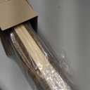 LazBlinds Cordless Bamboo Roman Shades, Privacy Blinds for Interior Windows, Room Darkening Roll Up Bamboo Blinds for Home & Patio, 31.5" W x 64" H, Highfield Teak