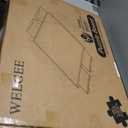 WELGEE 1000 Piece Rotating Puzzle Board with Drawers & Cover, 30"x22" Spinning Jigsaw Puzzle Table for Adults, Upgraded Lazy Susan, Lightweight ABS Plastic, Perfect for Puzzle Lovers & Moms (White - Gray Drawers)