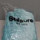 Bedsure Heated Blanket Throw Blanket - Fast Heating Electric Blanket, Soft Flannel Heated Throw with 4 Time Settings, 6 Heating Settings, Warm Gifts for Women Men (50x60 inches, River Blue)