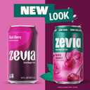 Zevia Zero Sugar Soda, Black Cherry, 12 oz Cans (24-Pack)  Naturally Sweetened, Non-GMO Project Verified, Gluten-Free, Vegan