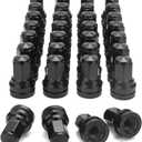 M14x1.5 Lug Nuts For Ford F250 F350 Super Duty, 32pcs 14x1.5 Flat Washer Aftermarket One Piece Design Wheel Lug Nut Replacement HCPZ-1012-B HCPZ-1012-A OEM Steel Nuts, Anti-Rusting Updated Not Swollen