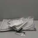 Dorhors 3Tier Corner Bathroom Organizer Countertop for Storage,Vanity Tray,Wood Counter Organizer for Kitchen,Bathroom,Dresser (Rustic White)