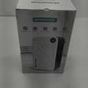 Amzart Dehumidifier (980 sq.ft), 118 oz Dehumidifier with Drain Hose, Humidity Display, Auto Shut Off, Quiet Dehumidifier Wtih Sleep Mode for Home, Timing Setting Dehumidifier, White