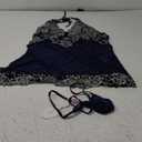 Avidlove Women V-Neck Lingerie Lace Babydoll Mesh Chemise Nightwear Outfits S-4XL (3X-Large)