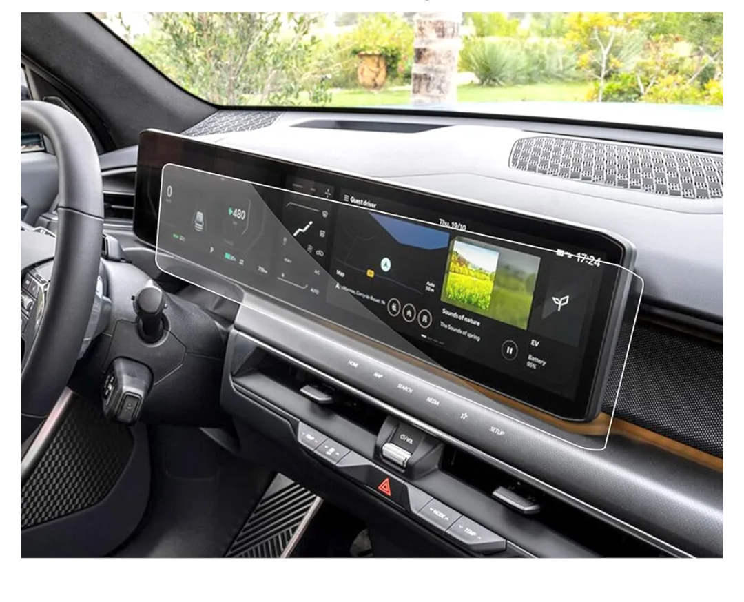 Screen Protector 26in (Light/Light Long Range/Wind/Land/GT-Line)Touch Screen Protector for EV9 Accessories 2024 EV9 Navigation