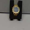 Women's Step Counter Pedometer Watch with Stainless Steel Bracelet, Stylish Design, No App, No Charging Needed for Step, Calorie, Distance, Alarm, Countdown TimerTU-2401 (Gold)