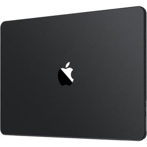 Soonjet for MacBook Pro 14 inch Case | M5 M4 M3 M2 M1 Pro/Max 2026-2021 | 100% Match Official Color | Protective Hard Shell Laptop Cover | Space Black Clear
