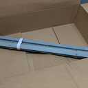 HESTIA No Drill Room Darkening Venetian Mini Blinds, Grey, 27" W X 50" H