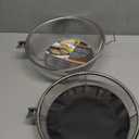 Outset 76450 Stainless Steel Jumbo Grill Basket, 11.75" 3 in 1 BBQ Basket