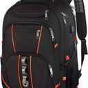 Travel Laptop Backpack, Extra Large 18.4 inch Gaming Laptop Backpacks with USB Charging Port, Big Capacity TSA Friendly RFID Anti Theft Pocket Durable College unisex Heavy Duty Computerbag