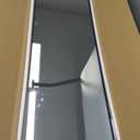 Delma Arched Mirror Full Length,Standing Mirror Full Body,Large Floor with Stand for Wall Entryway Door Bedroom Bathroom Living Room (56"L x 15"W, Black Frame)