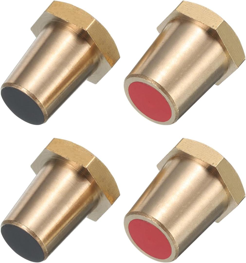 uxcell 5/16 Inch Battery Terminal Charging Posts Positive or Negative Battery Terminal Connector Post Adapter Female Screws 2 Pair