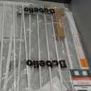 BABELIO Safety Gate Door Fits for Stairs, Narrow and Wide Doorways with Auto Close, Easy Install, No Drilling, Pressure Mounted for Baby, Child, Pets, Dog/Puppy, 26''-40'', White