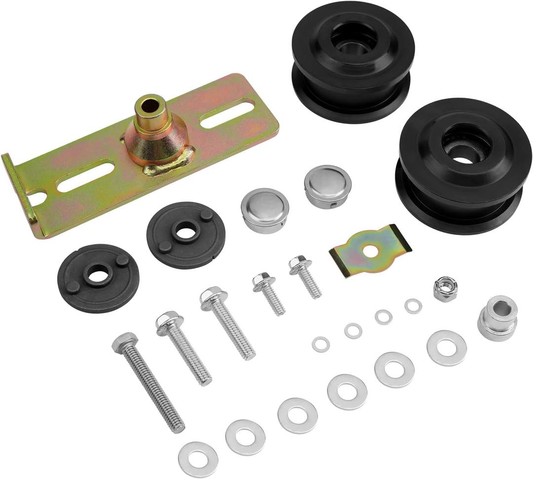 ATRACYPART 126-7890 Pulleys & Idler Kit, Compatible with Toro TimeMaster 20975/20977, TurfMaster Walk-Behind Mower 22207/22210/22215/22225, Commercial Mowers, Replaces# 126-0316, 131-4506, 131-4509