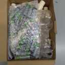 Enhon 12 Pcs Battery Operated Window Candles, Ivory LED Christmas Window Candles with Sensor Dusk to Dawn, Cordless Flameless Taper Candlestick with Battery & Suction Cup for Xmas Wedding Decorations