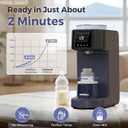 MOMFANN Automatic Baby Formula Maker Fast Formula Dispenser for Instantly Mixing Warm Bottles with Precise Powder & Water Ratio, 3 Temp Settings, One-Touch Clean, Fits Most Bottles & Formula Brands