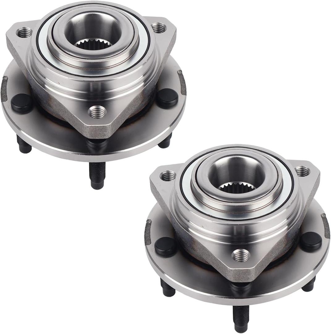 513215 Set of 2 Front Wheel Bearing Hub Assembly Fit for 2004-2007 Pontiac G6, 2004-2007 Chevy Malibu