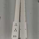 Electrical Outlet Extender Stick - Features USB-A, USB-C and 2 AC Outlets, Extends 22"-34", Rotates 180 Access Hard-to-Reach Outlets, Wall Plug Power Socket Expander Nightstands, Sofa, Desks and More (Off White)