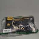 TitanFlex Heavy Duty Black Nitrile Gloves, 6 Mil, Fully Textured, Mechanic Disposable Gloves, Latex Free, Powder Free, Large