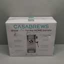 CASABREWS 3700 Essential Espresso Machine 20 Bar, Stainless Steel Cappuccino & Latte Machine with Steam Frother for Home, 43.9oz Water Tank, Coffee Gift for Women & Men, Silver