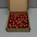 Sumind 48 Pieces Christmas Ball Ornaments Mini Matte Multicolor Hanging Ornament Xmas Ball Tree Miniature Decorations for Christmas Tree Party Decor(1 Inch,Red)