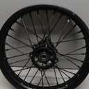 MYK Wheel Rim Rear 1.85x14" fits tire 90/100-14, Compatible with Tao Tao DB17 and many other models Dirt Bike Off Road Motorcycles 125cc