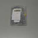 UrbanRed 60 PCS Strong Stainless Steel Pinch Pleat Curtain Hooks, Makes Pinch Pleated Curtains and Drapes for Three Standard Windows, 4 Prongs Pleated Tape Curtain Drapery, Curtain Pin Hooks