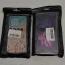 Set Of 2: BAMOWEY Clear Case Compatible with iPhone 14 Pro Max And 14 Pro