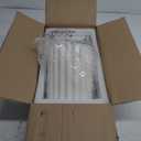 Gold Resin Modern LED Wall Sconces Wall Lighting Set of 2, Indoor Hardwired Wall Mount Light Fixtures Lamp Up and Down for Living Room Bedroom Hallway Dining Room