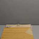 FoverOne Bamboo Bread Box for Kitchen Countertop, Rolltop Breadbox Breads Storage Boxe with Adjustable Middle Shelf