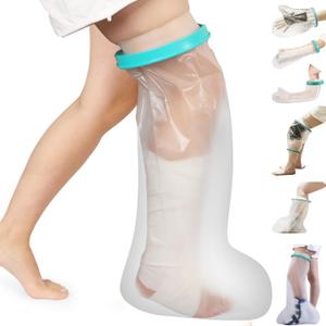 Cast Covers for Shower Leg, Waterproof Cast Cover for Showering, Cast Protector for Shower Leg Adult, Shower Boots for Foot after Surgery, Knee, Ankle, Foot (Diameter - 7.9") Cast Covers for Shower Leg, Waterproof Cast Cover for Showering, Cast Protector for Shower Leg Adult, Shower Boots for Foot after Surgery, Knee, Ankle, Foot (Diameter - 7.9")